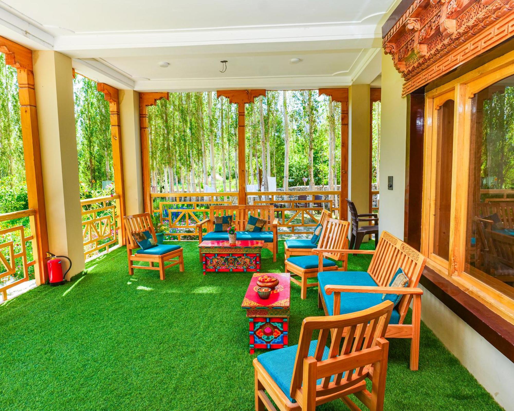 De Khama Hotel Nubra Bagian luar foto