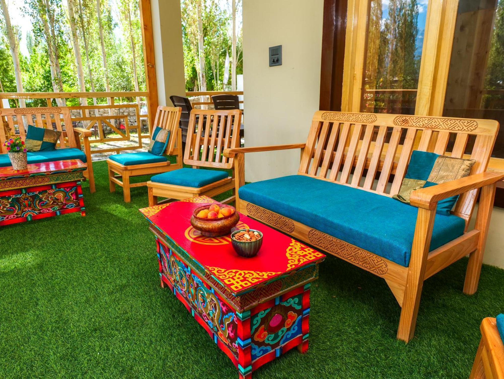 De Khama Hotel Nubra Bagian luar foto