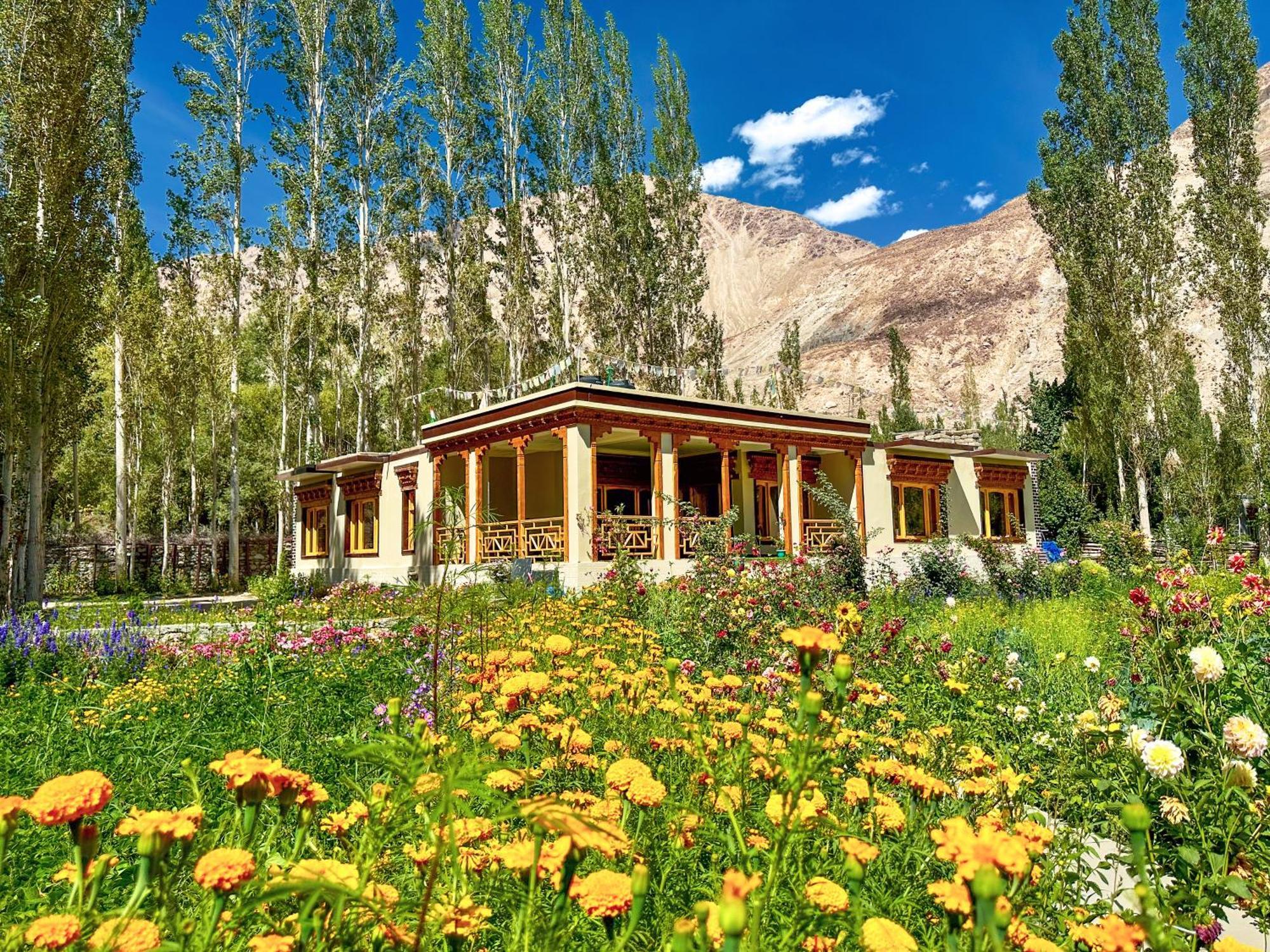 De Khama Hotel Nubra Bagian luar foto